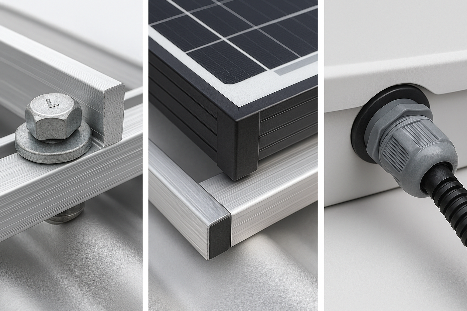 Coastal-ready hardware — fasteners, frames and racking details Flow showing quote, accredited install, federal upfront discount, NSW VPP enrolment, incentive and ongoing credits.