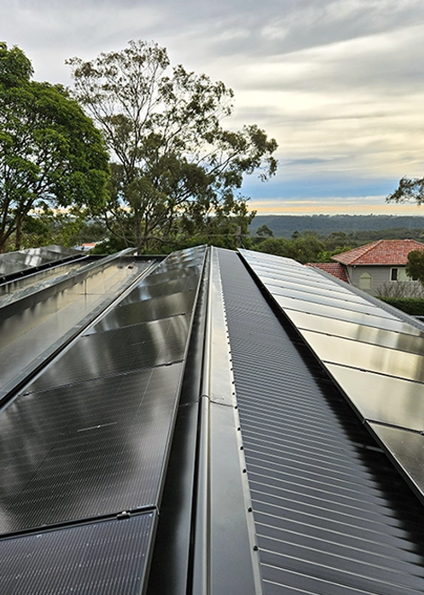 Why Choose Bright Future Energy – Trusted Residential Solar Installers Sydney Sydney residential solar installation with neat array and safe inverter setup by Bright Future Energy.