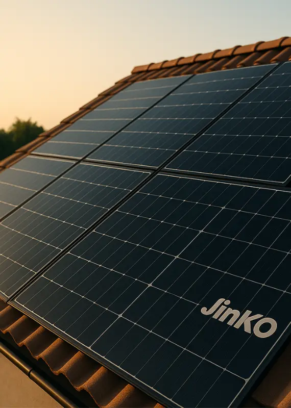 Jinko Solar Panel Installation