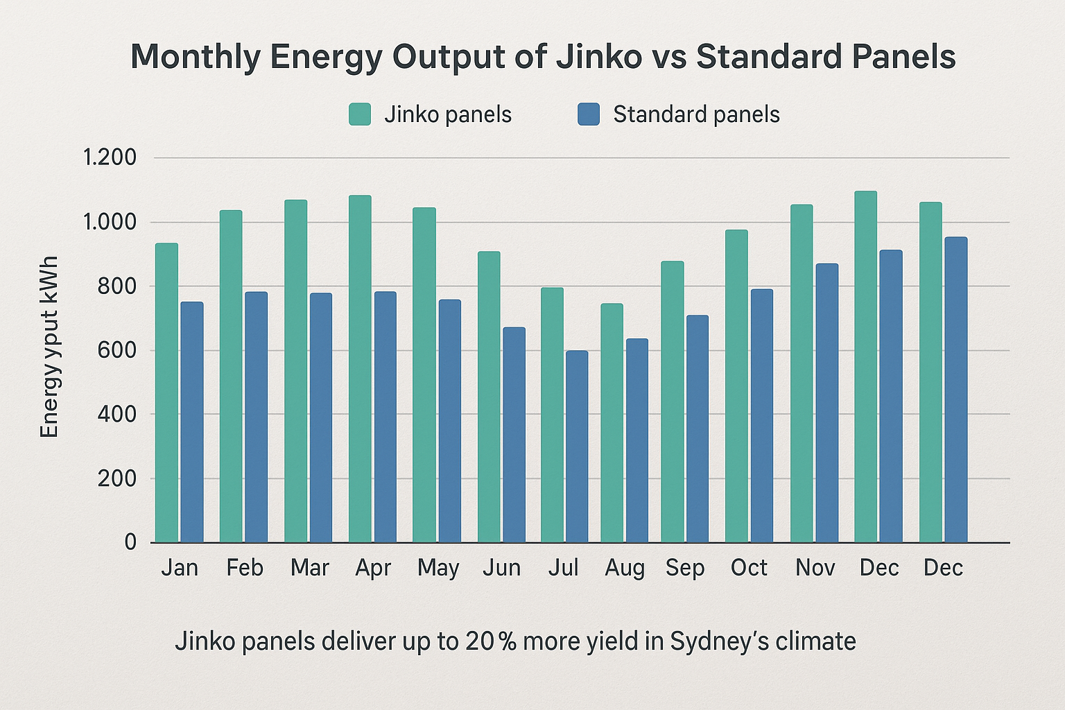 Output chart (infographic)