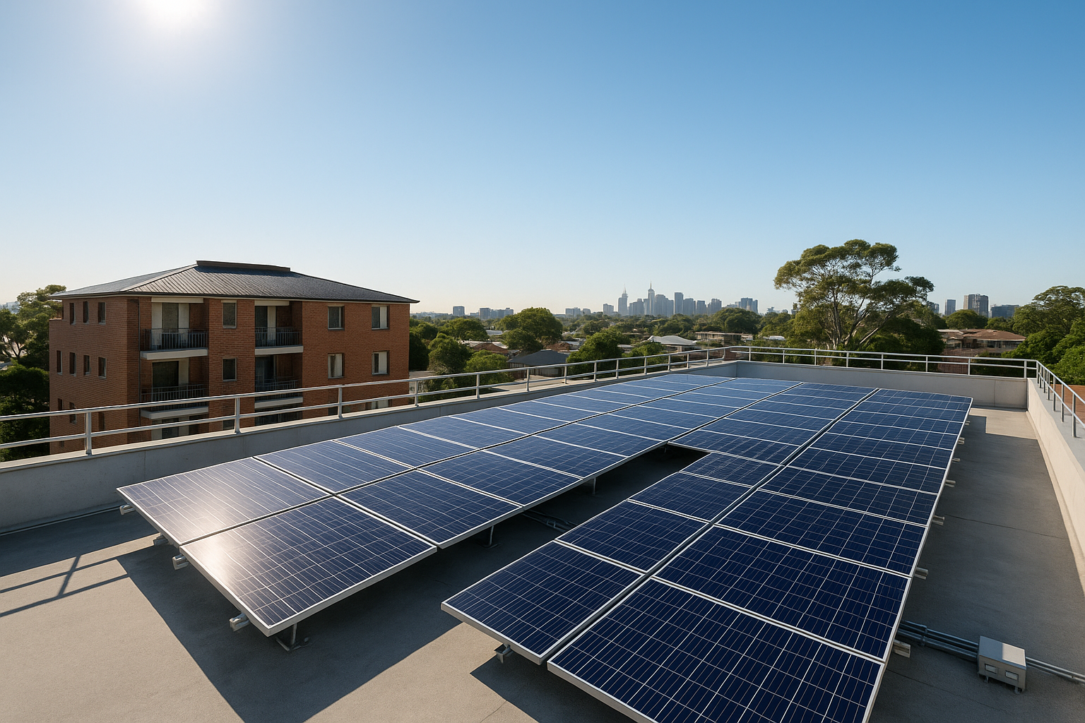 Sydney Apartment Rooftop Solar