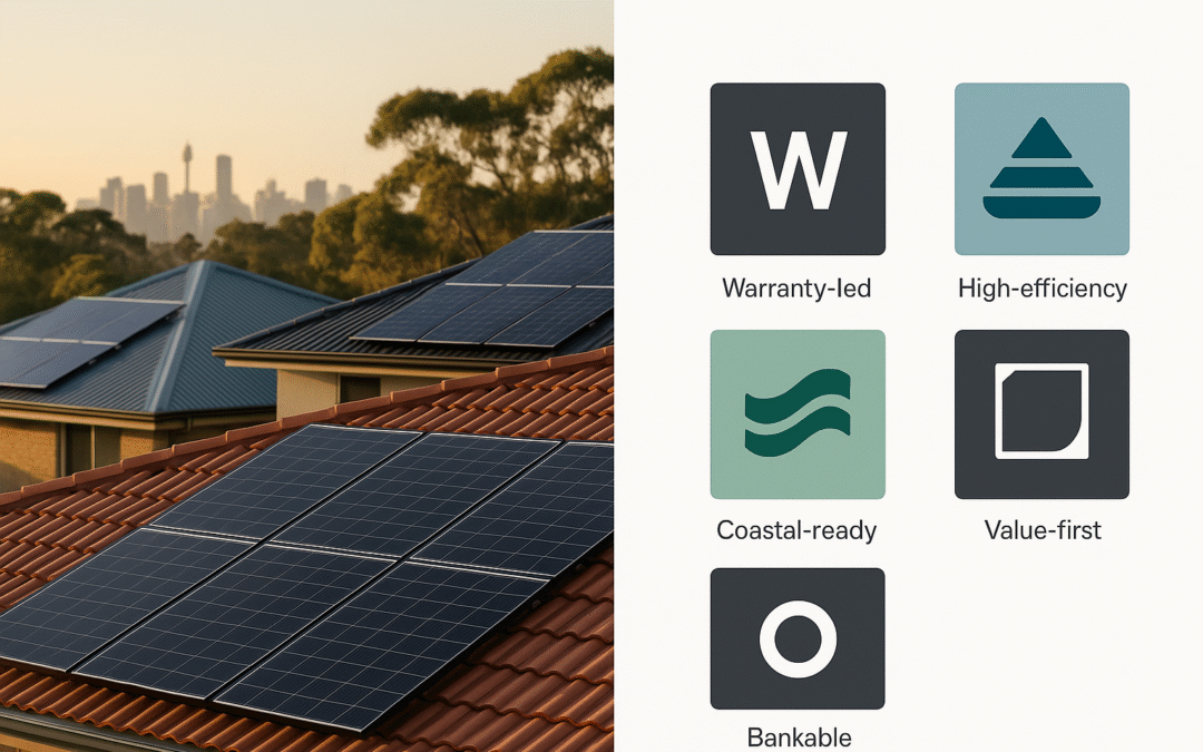 Top 5 Solar Panel Brands Australians Trust in 2025